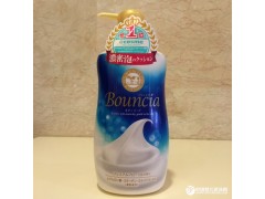 香港正品 日本COW牛乳石碱bouncia大赏浓密泡沫保湿沐浴露 550ML