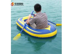 厂家供应单人气垫船 环保pvc充气钓鱼橡皮船