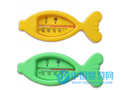 自产自销塑料水温计小鱼婴儿水温计儿童温度计鱼形8521
