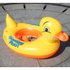 水上充气座艇 小黄鸭游泳圈儿童座圈充气黄鸭座艇游泳圈游泳艇
