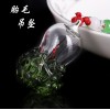 婴儿纪念品水晶胎毛吊坠挂坠批发脚丫白菜天使之翼等多款