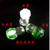 厂家直销胎毛吊坠水晶胎毛坠婴儿胎发纪念品定制百财胎发坠