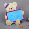 可爱熊kitty宝宝手足印塑料 婴儿手印泥纪念礼品百天印迹