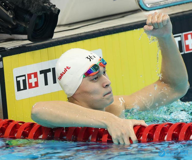 孙杨雅加达亚运会比赛200米自由泳冠军1