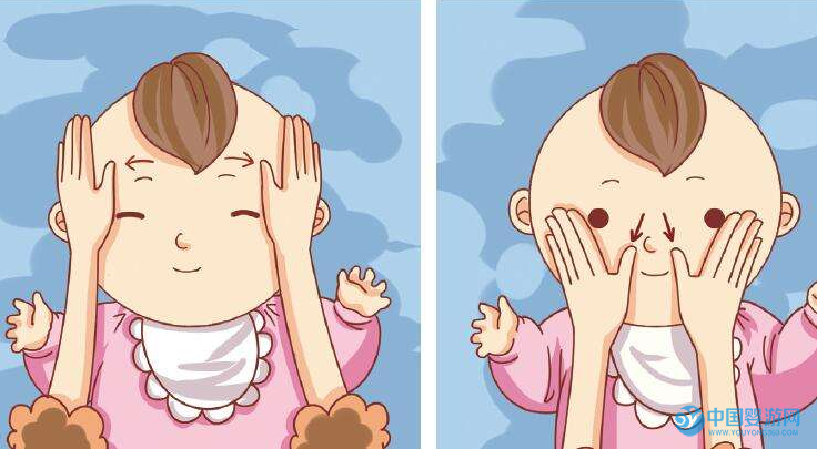 学会这几招，在家也能为宝宝做头面部抚触，给宝宝做头面部抚触的5个步骤