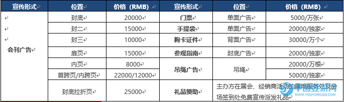 2019第11届中国（郑州）大河新国际孕婴童产品展览会会刊尺寸和标准