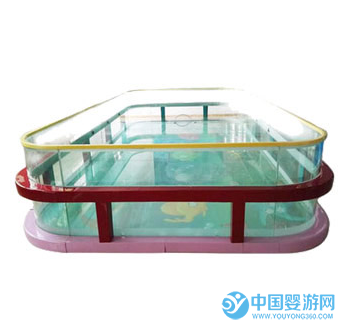 婴儿游泳馆全透明大池子可摄影儿童游泳池嬉水池